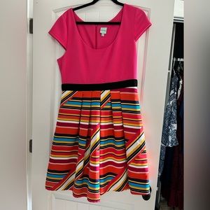 Bright beautiful party dress
